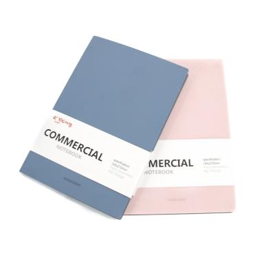 China High quality new Yalong design customs office supplies 4colors A5 notebook cute solid color leather for sale