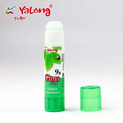 China Classroom Strong Adhesive Solid Quick-Drying Student Glue PVP Yalong Sticky Paper Glue Boxed Soft Glue for sale