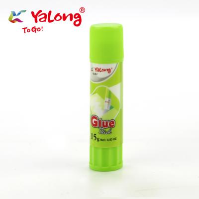 China Qucik Drying Yalong Price Student Office Supplies High Quality Cheap Strong Transparent Solid Glue for sale