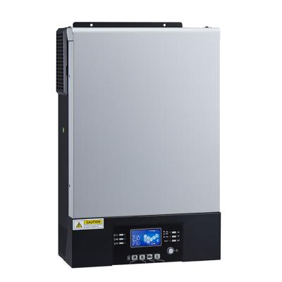 China Off Grid Inverter Solar Hybrid Inverter MPPT Solar DC 12V 24V 48V 220V AC Off Grid Solar Inverter 5KW 5000W Charger Controller Power 5000 Watt for sale