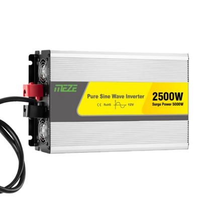 China Solar Off Grid Inverters 2500w Solar Micro Inverter Solar DC To AC Pure Sine Wave Power Inverter With Charger for sale