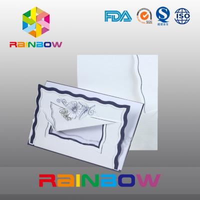 China Kundengebundene Papierkunst-Karte für Weihnachtsgruß-/-Hochzeits-Einladungen zu verkaufen