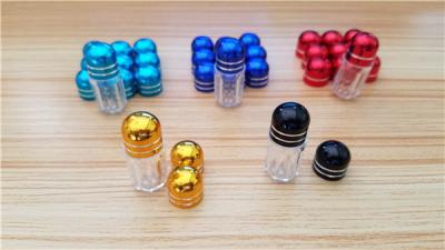 China Empty plastic bottle for pill and capsules / Male enhancement pills bullet bottle with metal cap for sale