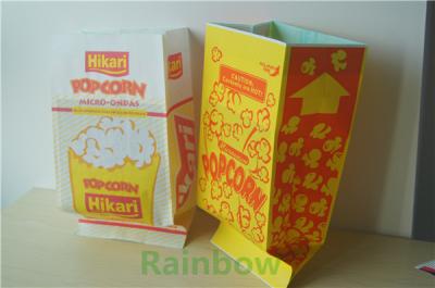 China custom printed paper Snack Bag Packaging microwave popcorn bags for sale