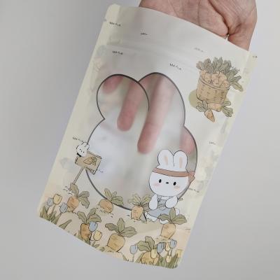 China Envases de plástico de diseño personalizado A prueba de humedad de olor Bolsa de cremallera Bolsa de comida para mascotas en venta