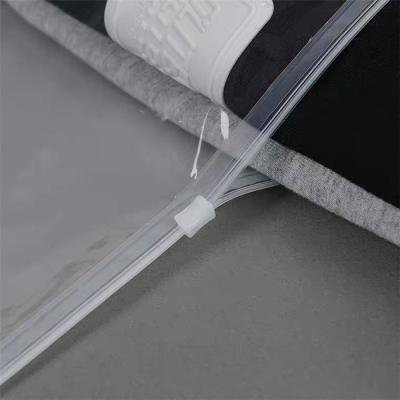 China MOPP VMPET Garment Plastic Clothing Packaging Bags 240mic Pantone for sale