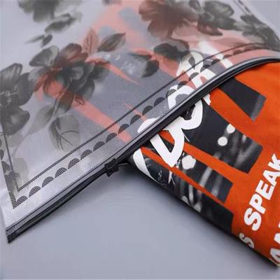 China CMYK 240mic VMPET Opp Clear Ziplock Bag SGS For Clothing / Garment for sale