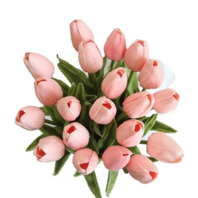 China Factory Supply Bulk Price Environmental Friendly Home Artificial Flowers/Artificial Flower Tulip Flower for sale