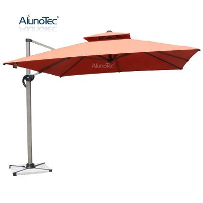 China Outdoor Roman Umbrella Big Parasol Aluminum Umbrella Wholesale Foldable Restaurant Hotel Swimming Pool Patio Umbrella Garden for sale