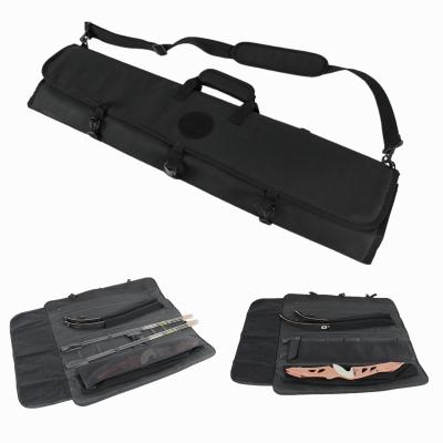 China Folding Bow Bag Recurve Folding Padded Bow Case Archery Bow Case For Outdoor Shooting for sale