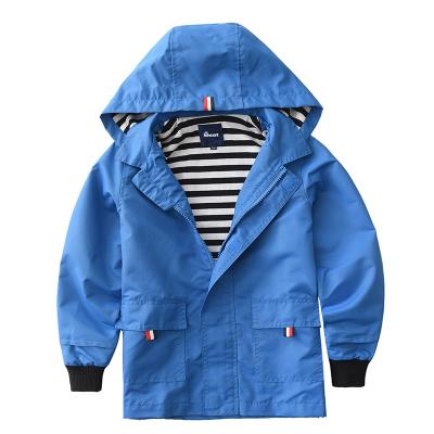 China QUICK DRY custom made autumn children kids polyester jackets waterproof big boy fashion cute wholesale outwear for sale