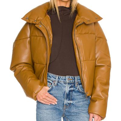 China Wholesale Custom Coat Breathable Solid Color Zipper Long Sleeve Shorts Stripper Thick Down Jacket For Women for sale