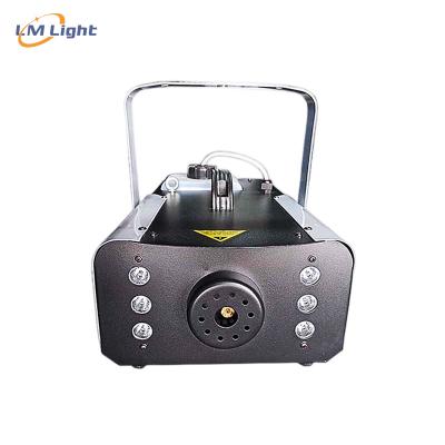 China Wholesale DJ equipment professional electric smoking machine stage light 6pcs led mini wedding dmx512 smoke machine party 1500W 44*25*21cm for sale