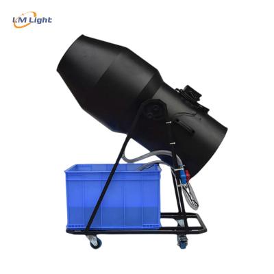 China High Quality Hot Selling 3000W Water Park Foam Machine Part Outdoor Iron Cannon For Swimming Pool Jet Foam Snow Equipment Supplier for sale