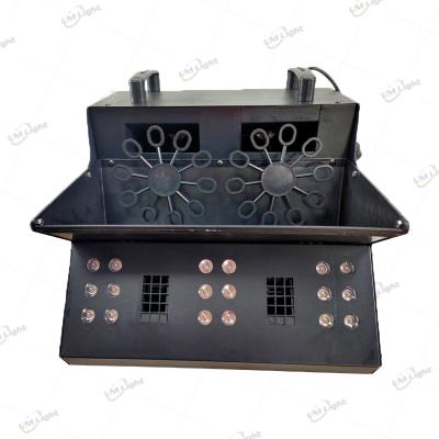 China Iron Led Dmx 512 Smoke Bubble Machine Show Effect Equipment For Wedding DJ Stage Event for sale