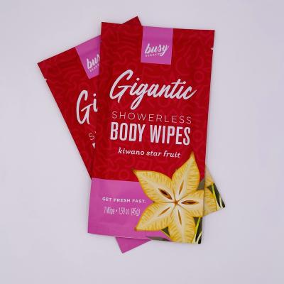 China Body Cleansing Biodegradable Body Wipes Manufacturer Wet Bath Cloth for sale