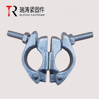 China Building Construction British Stype Galvanized Forged Scaffolding Swivel Coupler EN74 for sale