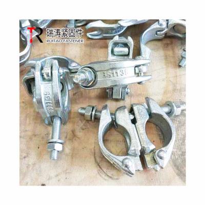 China Large Modern BS DF Material Electric Galvanized Pivot Beam Coupler for sale