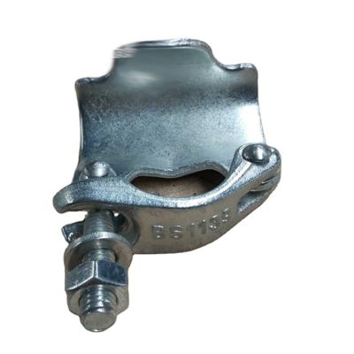 China Large Modern Material Scaffolding Putlog Clamp Single Coupler Drop Forged Half Single Putlog Scaffolding for sale