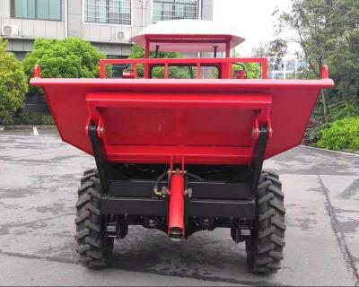 China Peru New Color Palm Oil Farm Tractor Agriculture Machine Shops 18hp Mini Garden Tractor 4X4wd Construction Material Small for sale