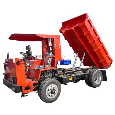 China GUDAO Brand 4 T 30 Ton Underground Mine Heavy Hydraulic Diesel Mini Wheel Dumper Truck Small Dump Truck For Mining 4 - 6L for sale