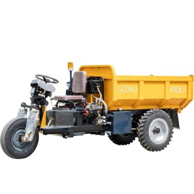 China Hot Selling Cargo Tricycle For Miner 2 Ton 3T Mini Dumper Diesel Cargo Tricycle For Sale Diesel Tricycle Truck Dumper for sale