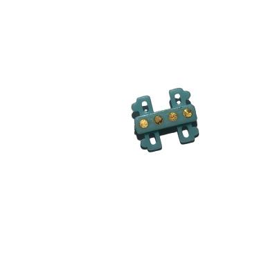 China PCB RQB Makers 40 Per Pin Connector 1.27mm 2.54mm Right Angle Female Round 86 Machined Pogo Pin 90 Degree Din Automotive Header for sale