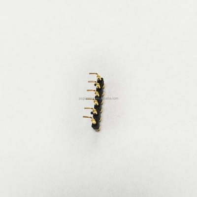 China Custom PCB Gold Plated Brass Connectors SMT Pin Spring Load Pogo Pin for sale