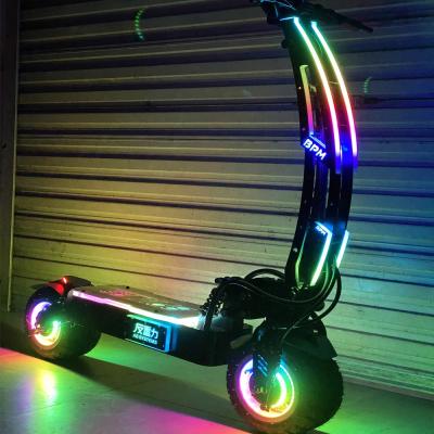 China Men Train Electric Scooter Version II 60V30AH 3000W Dual Motor Expedition Scooter Customized By KWHEEL for sale