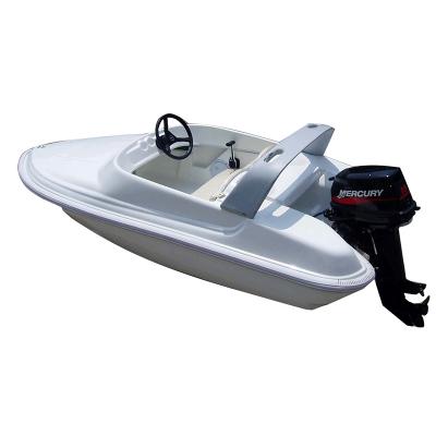 China High Speed ​​Sports Boat 3.2m Fiberglass Motor Jet Boat With CE Certification Not Include Outboard Engine for sale