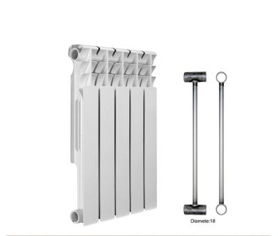 China Die Casting Energy Saving Bimetal Aluminum Radiator Radiator Bimetal Radiator For Home Water Heating for sale