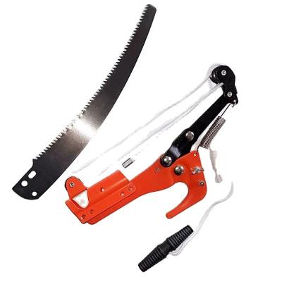 China Handle 3 Wheels Shaft PrunerHedge Anti Slip Trimmer With Saw Customize Metal Tool Steel Anti Long Card Garden Color Package With Extension Rod for sale