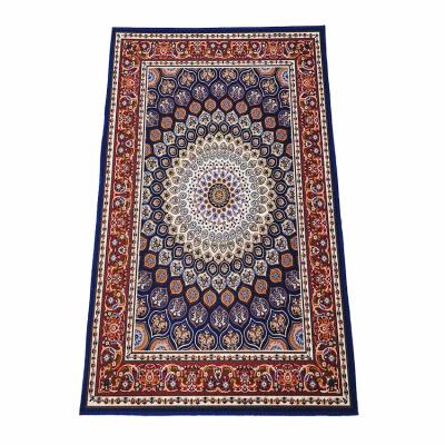 China 2021 New Design Eco-friendly Muslim Prayer Rug Islam Carpet Washable for sale