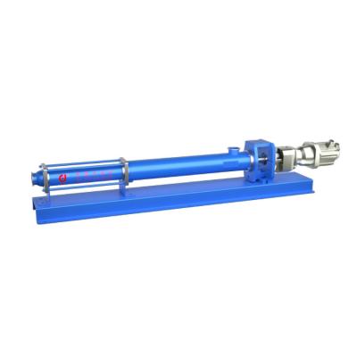 China Automotive Industry Stainless Steel Mini Helical Vertical Rotor Stator Progressive Cavity Single Screw Pump for sale