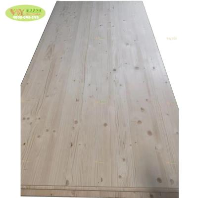 China Minimalist unfinished solid pine wood panel 244 x 122 18 mm unfinished solid pine wood panel for sale