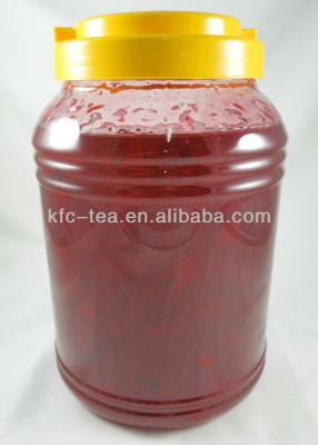 China CUBE in strawberry grain jam for sale