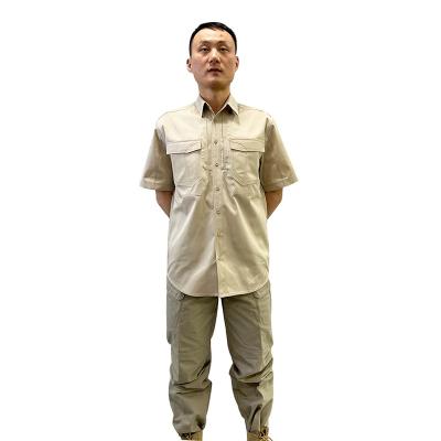 China Multi Lightweight Breathable Convertible Zipper Sleeve Ripstop Camisas Tactico Tactico Uniform Pockets Tactical Uniform Shirts for sale