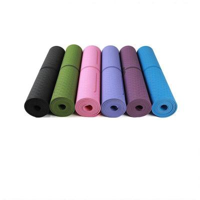 China Dropshipping Amazon Selling Eco-Friendly Foldable Hot Exercise Fitness Soft Yoga Pilate Beginners Band Yoga Mats for sale