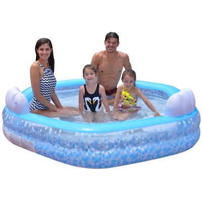 China EN 71 Swimming Pools Accessories Inflatable Above Ground Sales Toys Games And Tables Cheap Tarpaulin To Buy Outdoor Swimming Pool For Kids 10271 for sale