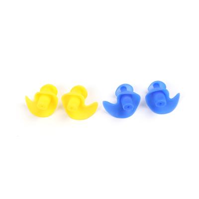 China Ear Protector For Swimming Or Bathing 100% Comfortable Silicone Nose Clip And Swimming Earplugs for sale