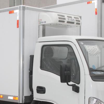 China Voucher Truck Carrier Small Ice Cream Refrigerator Freezer Units Cooler Truck Wall Mount Refrigeration System Unit for sale