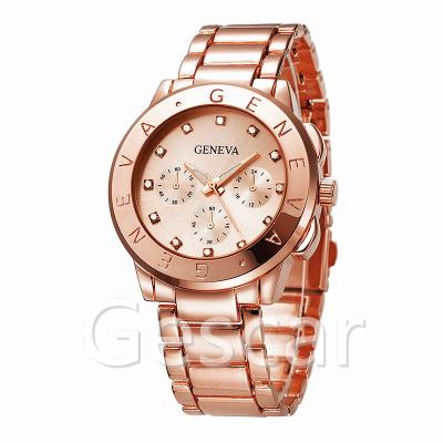 China New High Quality Stainless Geneva Day/Date Geneva Watch Casing Quartz Analog Casual Wrist Watch 1847 for sale