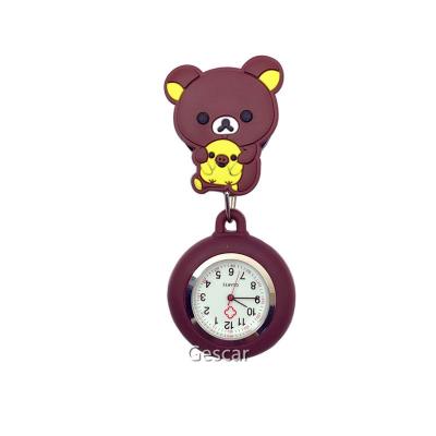 China Night Lights Nursing Watch Hanging Nurse Watch Cute Doctor Watch Lovely Cartoon Gift Pocket Watch Strap Can Nurse Adjustable Pin Watch for sale