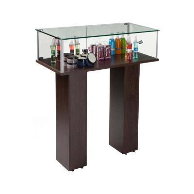 China Suermarket Display Showcase For Jewelry Store And Grocery Retail Display Rack Shelf Glass Counter Store for sale