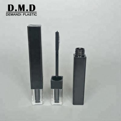 China Luxury empty black square tube of cosmetics mascara for sale