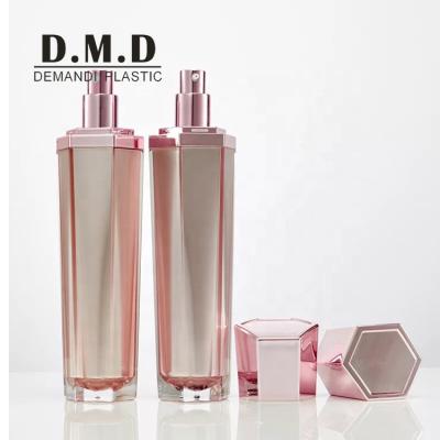 China BEAUTY PACKAGING 120ml 4 oz 120ml luxury spray rose pink body perfume spray pump bottle for sale