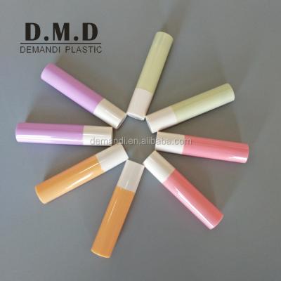 China Empty Eco-friendly Colorful Purple Green Personal Care Food Grade Lip Balm Container for sale