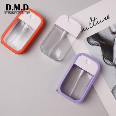 China Wholesale Hot Selling Perfume 45ml 40 Plastic Travel Product Personal Care Portable Empty 45ml Card Sprayer Refillable Bottle For Hand Sanitizer for sale