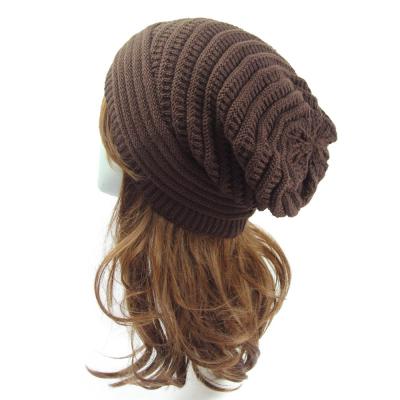 China Winter COMMON Hat Fashion Custom Slouchy Beanie Women for sale