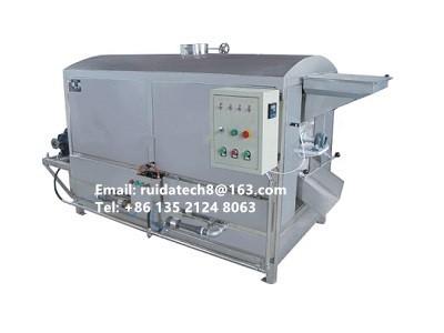 China Peanut Baking Machine, Infrared/Gas Heating Roaster for Peanut Brittle Peanut Candy Bar Processing for sale